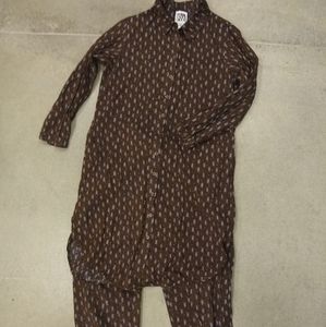 Prairie Underground- Crane shirt and Tabby pant